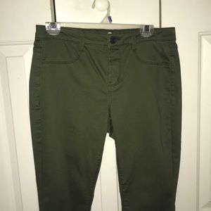 Olive jeans